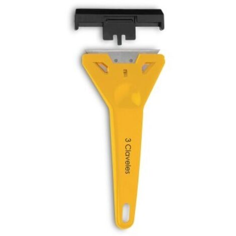 Rascavidrio 14,5cm hoja 60mm 3 claveles