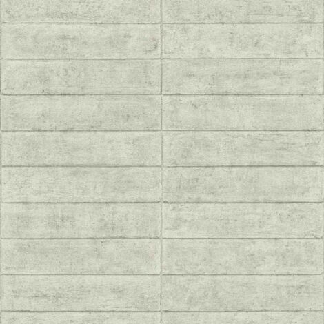 Rasch  Factory V  499636  Vliestapete  Industrial  10.05 x 0.53 m  Grau  Greige  Diele  Flur  Küche  Schlafen  Wohnen