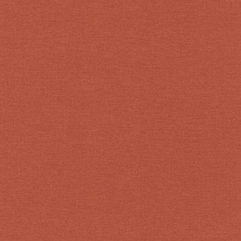 Rasch  Kalahari  449051  Vliestapete  Uni  10.05 x 0.53 m  Rot  Wohnzimmer  Flur  Büro  Küche  Wohnräume