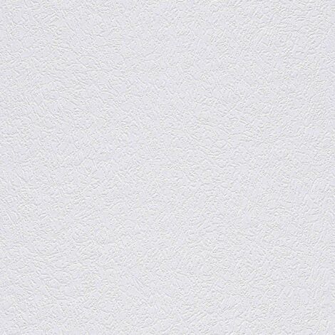 Rasch Selection 211405 Papiertapete Einfarbig 0.53 m x 20 m Weiß - Weiß