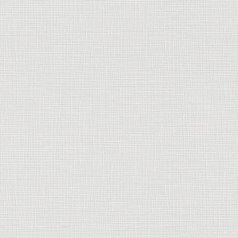 Rasch Selection 817621 Vliestapete Uni 10.05 x 0.53 m Weiß Wohnzimmer Flur Büro Küche Wohnräume