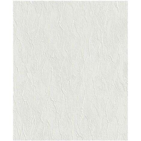 Rasch Vinyltapete 348125 Struktur weiß 10,05 x 0,53 m Vinyltapeten