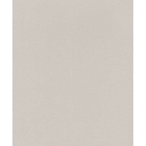 Rasch Vliestapete 415360 home Style uni beige 10,05 x 0,53 m Tapeten