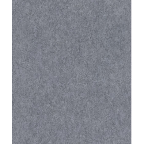 Rasch Vliestapete 617146 Linares uni blau 10,05 x 0,53 m Vliestapeten