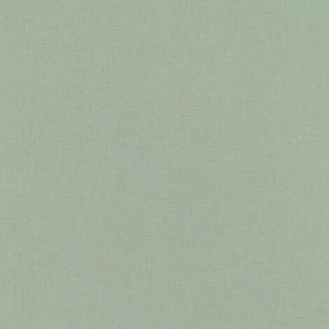 Rasch Vliestapete 690743 Selection, Textilstruktur grün, 10,05 x 0,53 m