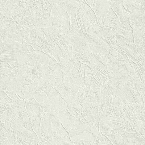 Rasch Vliestapete 818222 Selection uni weiß 10,05 x 0,53 m Vliestapeten