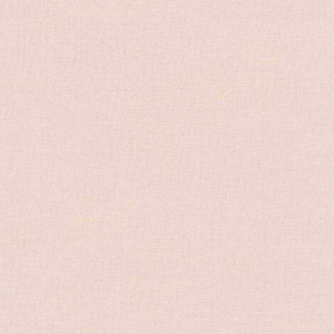 Rasch Wall Textures V 447545 Vliestapete Uni 10.05 x 0.53 m Rosa Wohnzimmer Flur Büro Küche Wohnräume