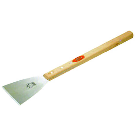 Spatola in acciaio per stucco con in manico legno - mm 100 - Cod. 052247 -  ToolShop Italia