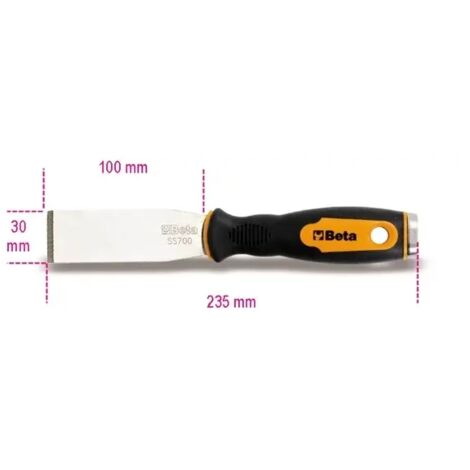 Raschietto a battere diritto  beta 1479rb/1