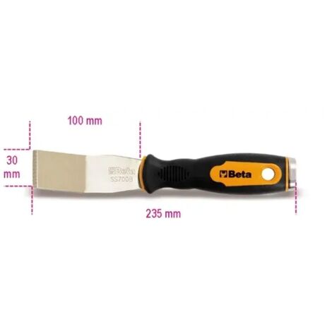 Raschietto a battere tipo piegato art. 1479RB/2