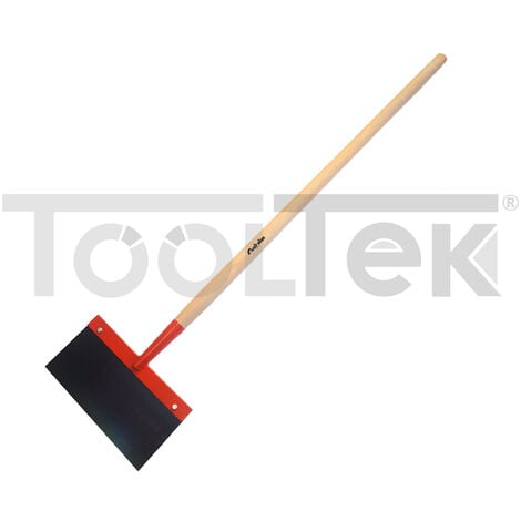 TOOLTEK RASCHIETTO PAVIMENTI SPATOLA PAVIMENTO CON MANICO 30x15cm AUSTRALIAN