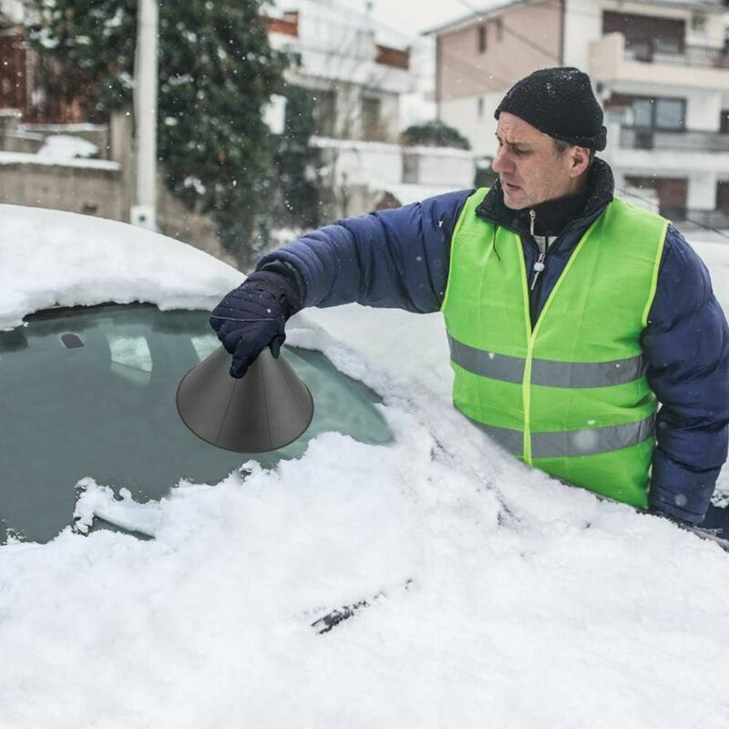 Raschietto per Ghiaccio Rotondo per Auto