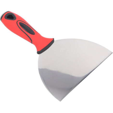 Raschietto per stucco, taglierino per nastro adesivo, raschietto per stucco, spatole per stucco in acciaio inossidabile, 6 pollici (153 mm) per riparare cartongesso, arricchire la vernice per carta da