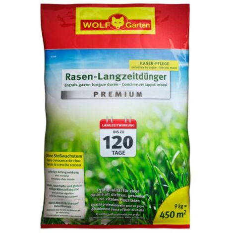 Rasen Langzeitdünger LE 450 9kg für 450 m²