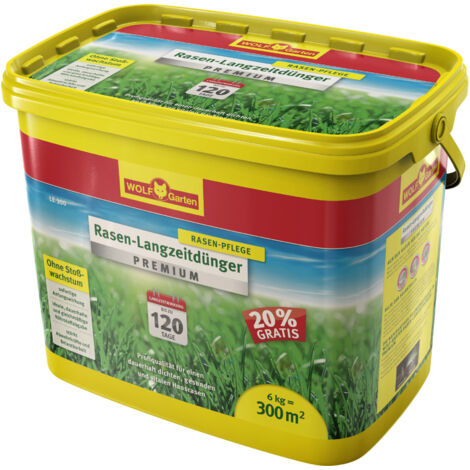 Rasen-Lanzeitdünger 6kg LE 300 Premium