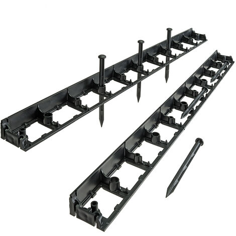 Rasenkante GARDEN RAND Beetumrandung Mähkante 1000mm x 80mm x 45mm 2 St.