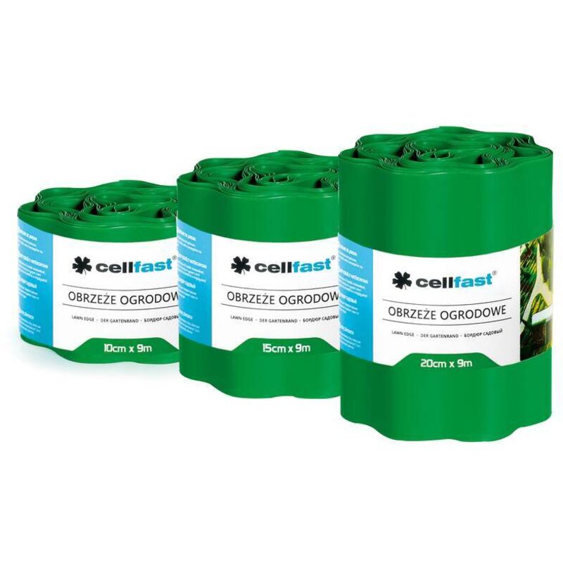 Plastik Rasenkanten Grün