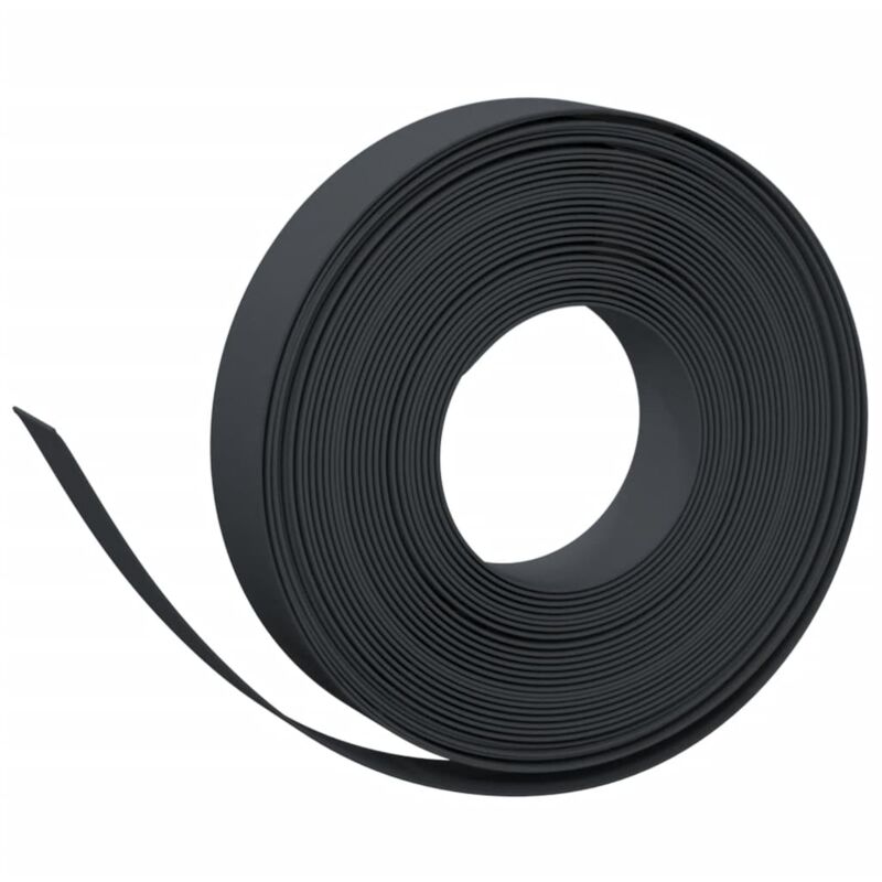 Rasenkante Schwarz 10 M 10 Cm Polyethylen Vidaxl