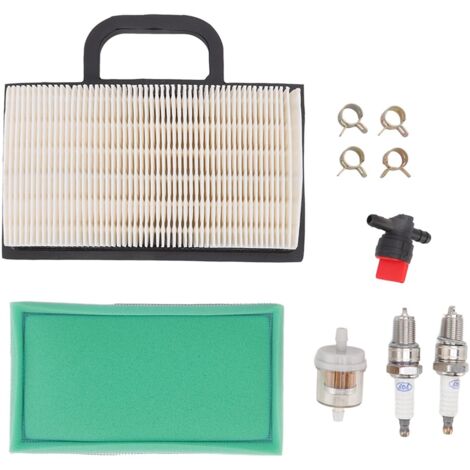 Rasenmäher-Luftfilter-Set, Traktormotor-Baugruppe, Ersatz-Kraftstofffilter mit Zündkerzenventil für 4209 4223 5063 5069