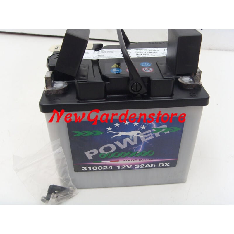 Image of Newgarden - Rasentraktor-Starterbatterie 310024 12V/32A Pluspol right