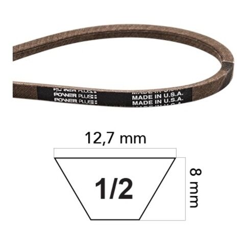 Rasentraktorriemen aus KEVLAR 1/2 Zoll kompatibel MTD 04043B