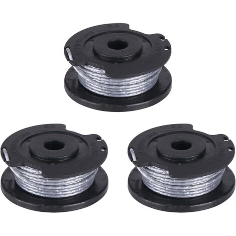 Rasentrimmer-Spulenschnur, Rasentrimmer-Spulenschnur, Unkrauttrimmer-Trimmerkopfspulen und -schnüre F016800385, 4,88 m x 1,65 mm Ersatz für ART 23SL und ART 26SL