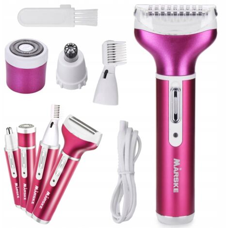 Rasierer 4-in-1 MS-2212 Dunkelrosa (60) GABA