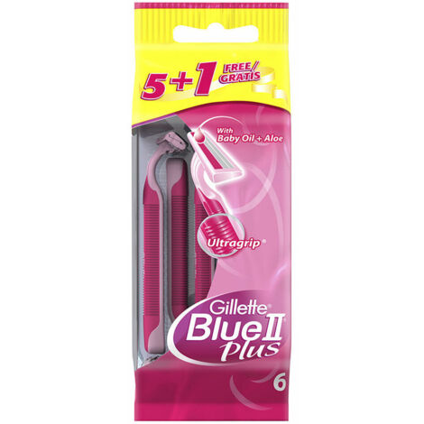Rasoi Usa e Getta Gillette Blue II Plus 6 Unità