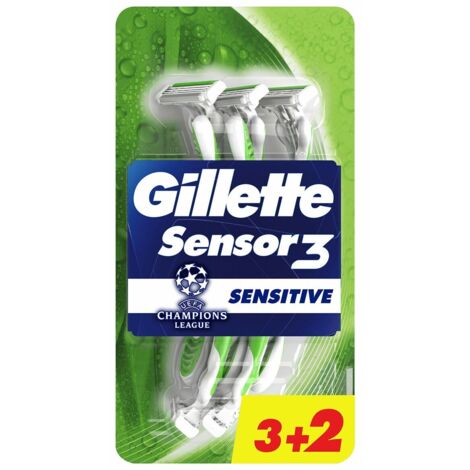 Rasoi Usa e Getta Gillette SENSOR (5 Unità)