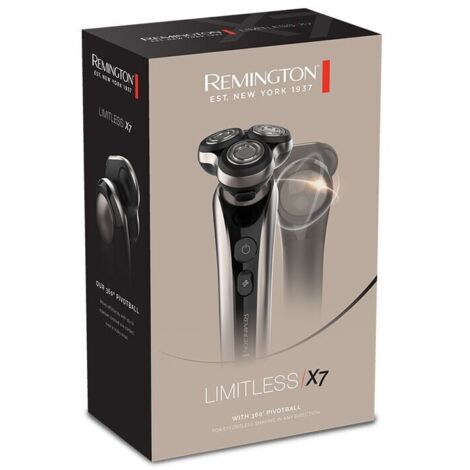 Rasoio e Trimmer Remington XR1770 con Rotazione, Nero e Grigio