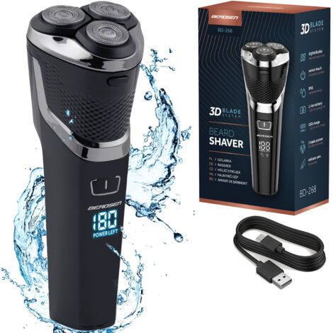 Rasoio elettrico Berdsen BD-268 nero