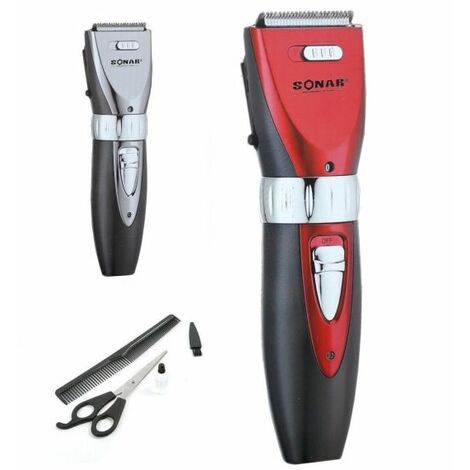 RASOIO ELETTRICO REGOLA BARBA TAGLIA CAPELLI BATTERIA RICARICABILE SN-2014