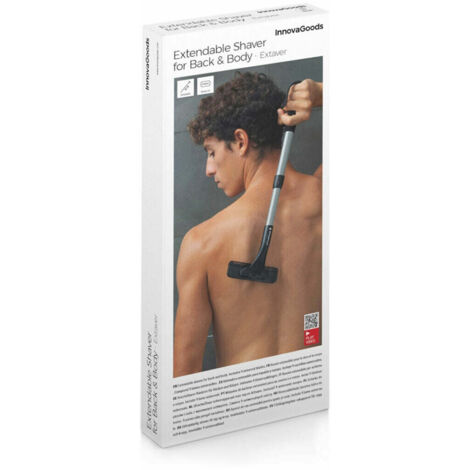 Rasoio Schiena e Corpo con Manico Estensibile Extaver InnovaGoodsInnovagoods