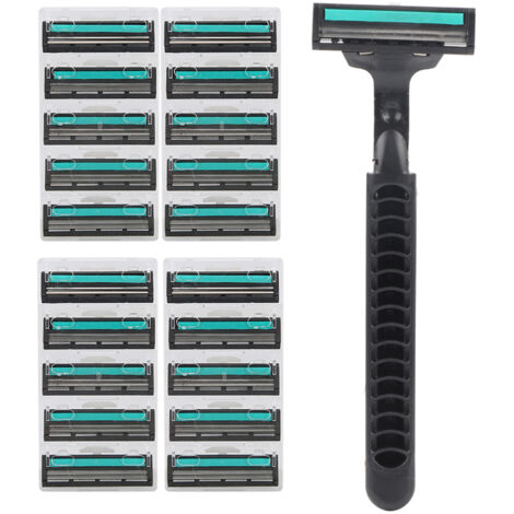 Rasoir à barbe manuel pour hommes - Outil de rasage traditionnel et sécurisé