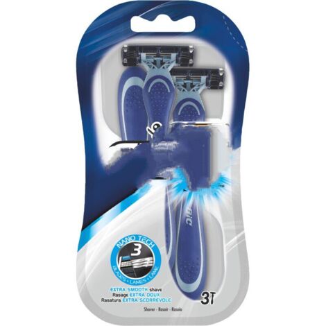Rasoir Bic Flex 3 Pack de 3 pièces-Produit compatible