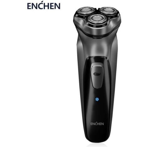 Rasoir Électrique 3D Xiaomi Enchen BlackStone - Rechargeable USB - Faible Bruit - Tondeuse Barbe pour Hommes