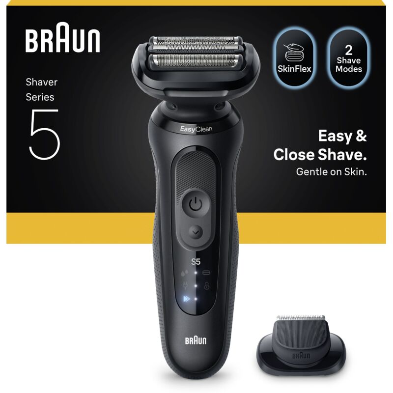 Braun Series 5 52-N1200S Foil shaver Trimmer Black