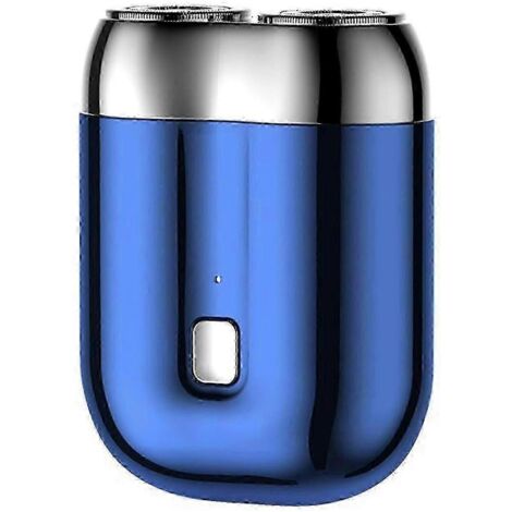 Rasoir électrique double tête pour hommes - Mini rasoir USB, portable et lavable