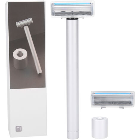Rasoir électrique double tranchant portable vibrant réglable pour salon et maison