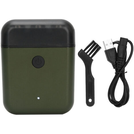 Rasoir Électrique Homme 3 Têtes Flottantes, Mini et Portable, Batterie Grande Capacité, Étanche