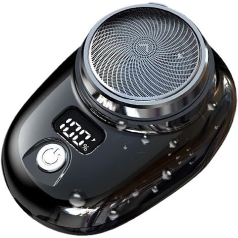 Rasoir électrique miniature ultra-compact pour hommes — Original, portable, rechargeable par Type-C, automatique