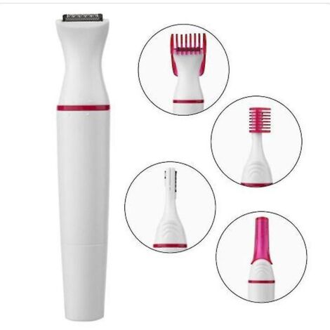 Rasoir électrique multifonction 5 en 1, tondeuse à cheveux, épilateur, tondeuse à sourcils -