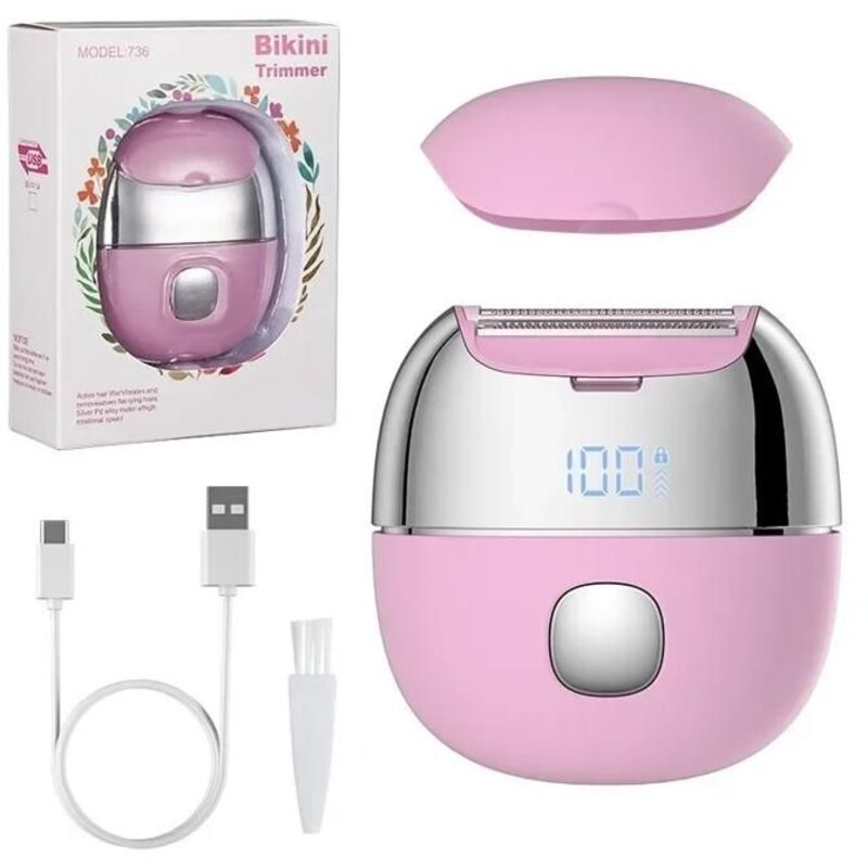 Rasoir électrique pour femmes IPX6 étanche à sec utilisation humide Bikini tondeuse femmes rasoir