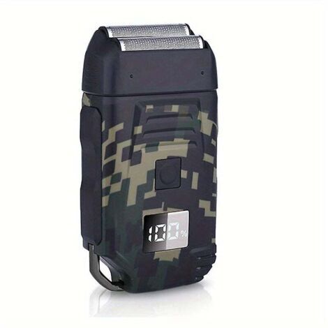 Rasoir électrique Rasoir électrique Machine de rasage rechargeable pour hommes Rasoir Rasoir à barbe Utilisation humide-sèche Tondeuse à barbe