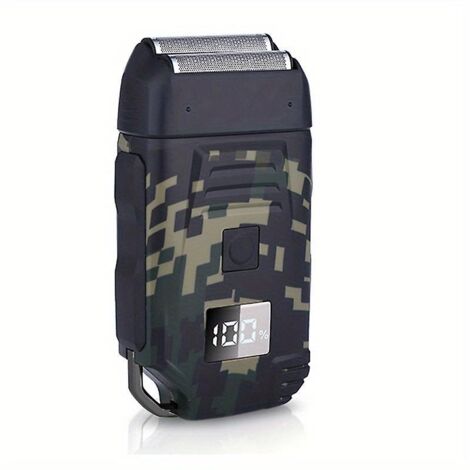 Rasoir électrique Rasoir électrique Machine de rasage rechargeable pour hommes Rasoir Rasoir à barbe Utilisation humide-sèche Tondeuse à barbe