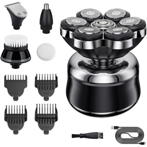 Rasoir électrique RQ718A Rasage précis recharge rapide noir kit