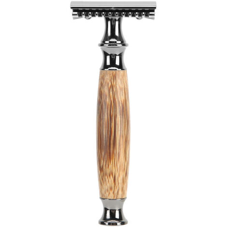 Rasoir Manuel Portable pour Homme - Tondeuse à Barbe et Corps Détachable pour Salon à Domicile