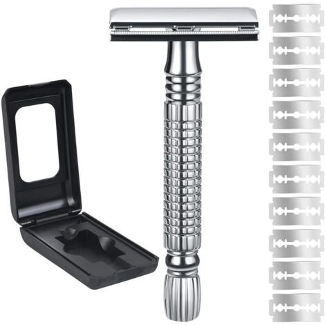 Rasoir - Rasoir coupe choux - rasoir barbe - Rasoir de Sécurité Traditionnel - rasoir de surete