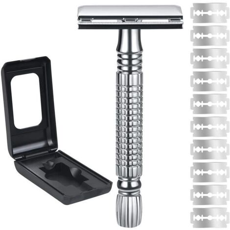 Rasoir - Rasoir coupe choux - rasoir barbe - Rasoir de Sécurité Traditionnel - rasoir de surete