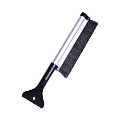 Raspador de hielo para parabrisas de coche, cepillo extensible de nieve de vidrio, acero inoxidable, herramienta limpiadora, accesorios de lavado de escoba, Invierno,CXC-Single